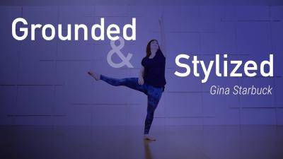 Gina Starbuck "Grounded and Stylized" - Jazz Funk Online Dance Class Exercise