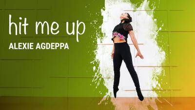 Alexie Agdeppa "Hit Me Up" - Jazz Online Dance Class/Choreography Tutorial