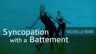 Nichelle Bane "Syncopation with a Battement" - Theatre Dance Online Dance Class Exercise