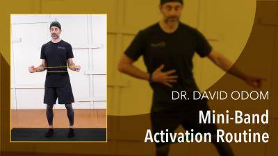 Dr David Odom "Mini-Band Activation Routine" - Health & Fitness Online Dance Tutorial