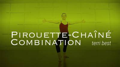 Terri Best "Pirouette-Chaîné Combination" - Jazz Online Dance Class Exercise
