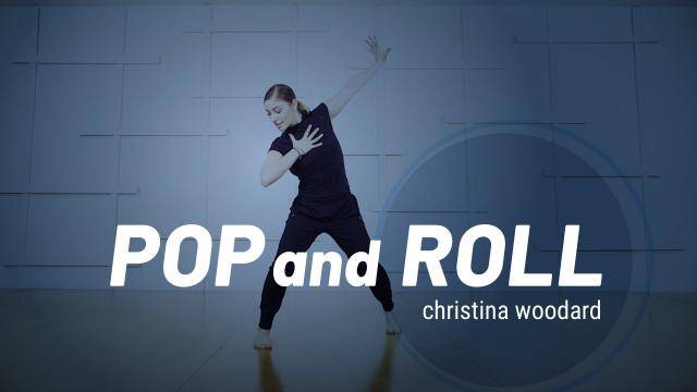 Christina Woodard "Pop and Roll" - Jazz Online Dance Class Exercise
