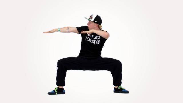 Dejan Tubic "Squat, Drop and Pop!" - Hip-Hop Online Dance Class/Choreography Tutorial