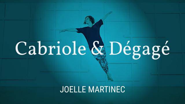 Joelle Martinec "Cabriole & Dégagé" - Jazz/Lyrical Online Dance Class Exercise