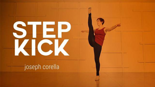 Joseph Corella "Step Kick" - Theatre Dance Online Dance Class Exercise