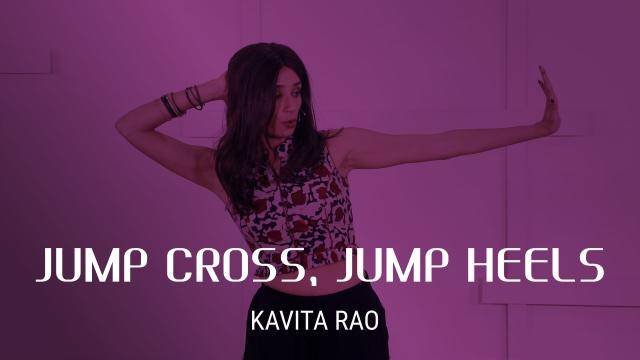 Kavita Rao "Jump Cross, Jump Heels" - Bollywood Online Dance Class Exercise