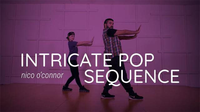 NiCo O'Connor "Intricate Pop Sequence" - Jazz Funk Online Dance Class Exercise