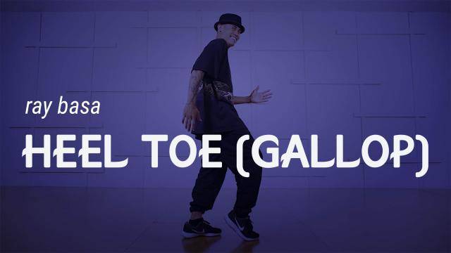 Ray Basa "Heel Toe (Gallop)" - House Online Dance Class Exercise