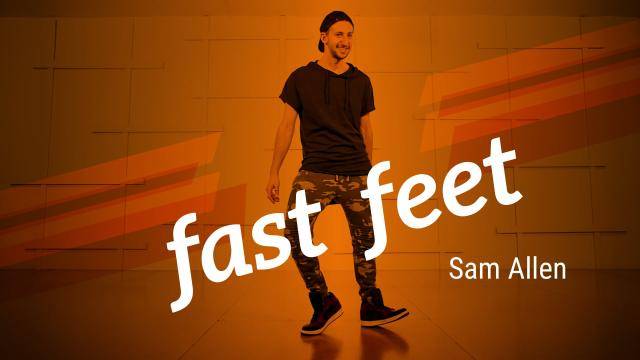 Sam Allen "Fast Feet" - Hip-Hop Online Dance Class Exercise